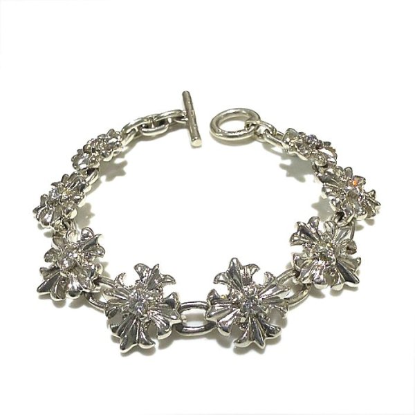 画像9: 1/48 Short Grooved Cross With Moissanite Bracelet (9)