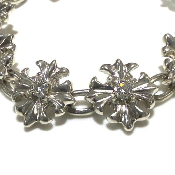 画像8: 1/48 Short Grooved Cross With Moissanite Bracelet (8)