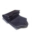 画像12: Elephant & Saddle Leather Coin Card Case (Black/Black) (12)