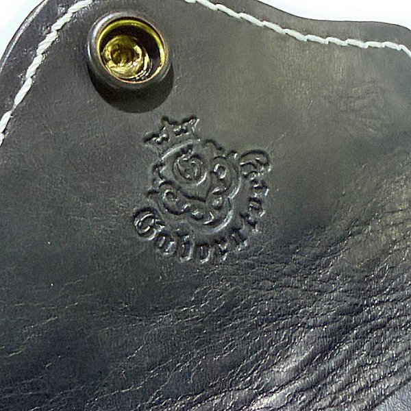 画像11: Elephant & Saddle Leather Coin Card Case (Black/Black) (11)