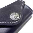 画像8: Elephant & Saddle Leather Coin Card Case (Black/Black) (8)