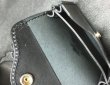 画像6: Saddle Leather Coin & Card Case (Black) (6)