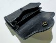 画像4: Buffalo Leather Coin & Card Case (Black) (4)