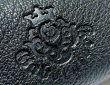 画像10: Buffalo Leather Coin & Card Case (Black) (10)