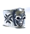 画像12: Skull On Maltese Cross Ear Cuff (12)