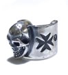 画像6: Skull On Maltese Cross Ear Cuff (6)