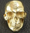 画像7: 10k Gold Half Large Skull Ring (7)