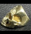 画像3: 10k Gold Half Large Skull Ring (3)