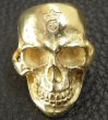 画像8: 10k Gold Half Large Skull Ring (8)