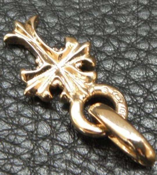 画像11: 10k Gold 1/16 Grooved Cross Pendant (11)