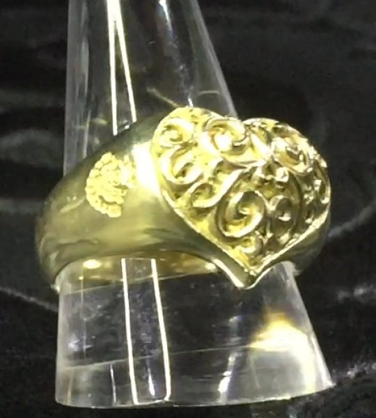画像4: 10k Gold Heart Ring (4)