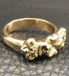 画像8: Gold Small 4Heart Crown Ring (8)