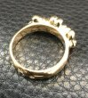 画像10: Gold Small 4Heart Crown Ring (10)