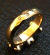 画像20: Gold Small 4Heart Crown Ring (20)