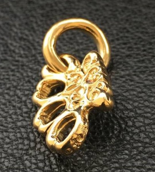 画像6: 18k Gold 1/128 Mini Knuckle Duster Pendant (6)