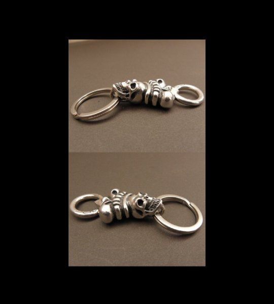 画像2: Skull Large Crown Loop Hook Key Keeper (2)
