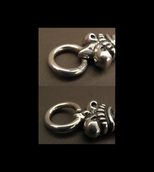 画像4: Skull Large Crown Loop Hook Key Keeper (4)