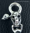 画像11: Skull on clip with H.W.O key ring (11)