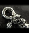 画像6: Skull on clip with H.W.O key ring (6)