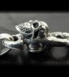 画像7: Skull on clip with H.W.O key ring (7)