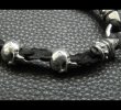 画像9: Skull On Dagger With 2Bolo Neck 4Skulls Braid Leather Necklace (9)