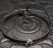 画像2: G&Crown Adjustable Leather Necklace (2)