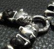 画像9: Quarter grooved cross with Quarter 2bulldogs braid leather necklace (9)