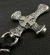 画像5: Hammer Cross With Braid Leather Necklace (5)