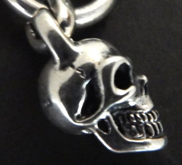 画像7: Single Skull & 2 Old Bulldogs With braid leather necklace On 2 Skulls (7)