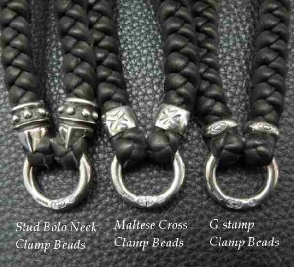 画像5: C-ring With Braid Leather Necklace (5)