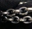 画像3: Half Small Oval Chain & Half T-bar Necklace (3)
