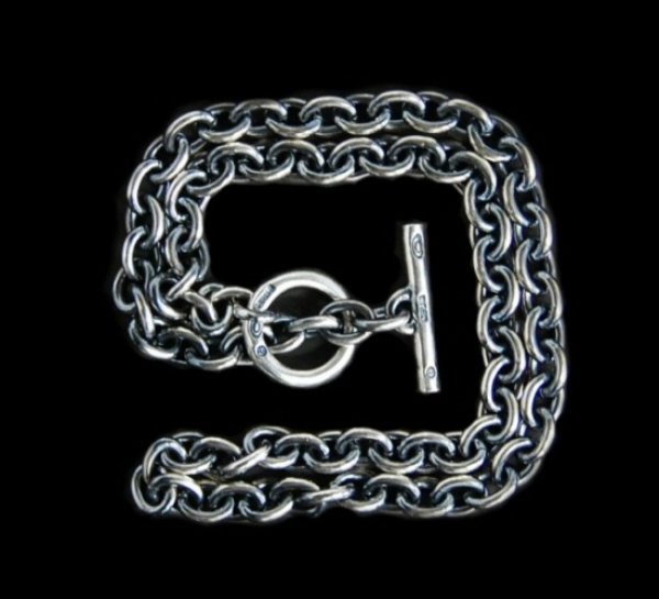 画像2: 7Chain & Half Classic T-bar Necklace (2)