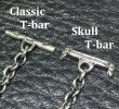 画像3: 3.9Chain & 1/16 T-bar Necklace (3)