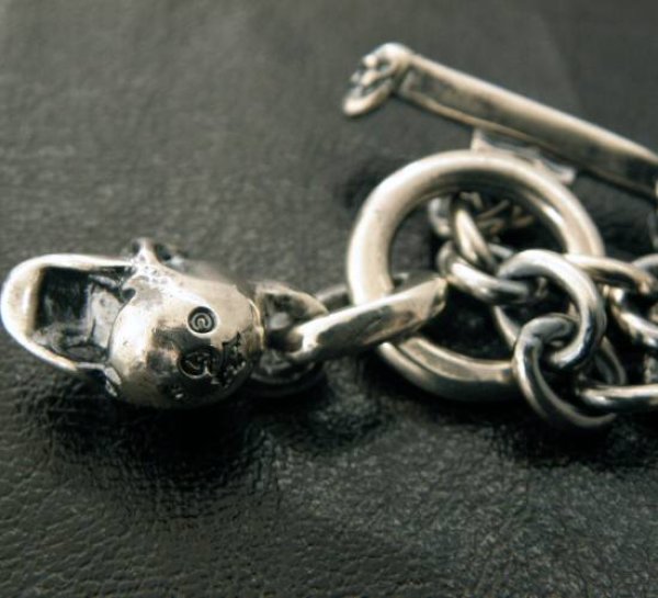 画像4: Half skull With O-ring & 7chain necklace (4)