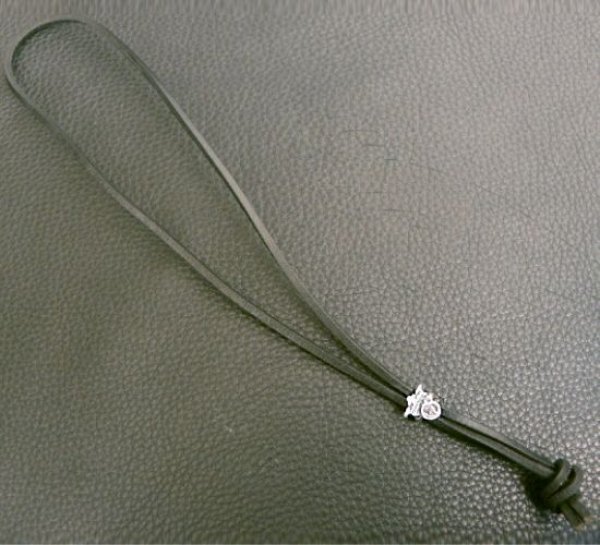 画像8: G&Crown Adjustable Leather Necklace (8)