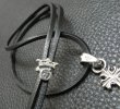 画像3: G&Crown Adjustable Leather Necklace (3)
