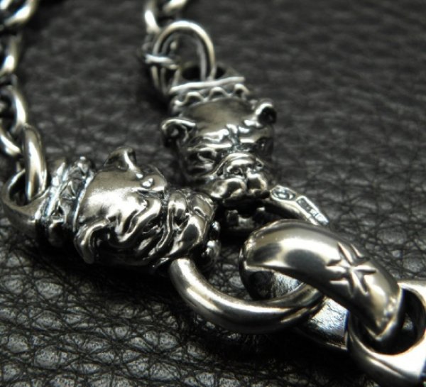 画像6: Half Old Bulldog & 2 Quarter Old Bulldog With 6 Chain Necklace (6)