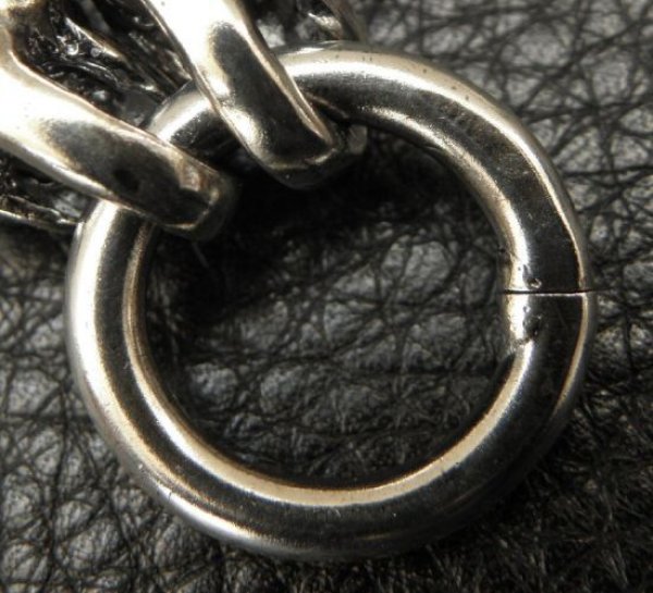 画像6: Half C-ring With Half 2Skulls & 7Chain Necklace (6)