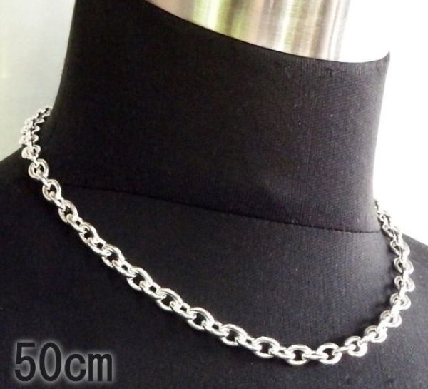 Gaborartory 4.7Chain & 1/8 T-bar Necklace (Platinum Finish)