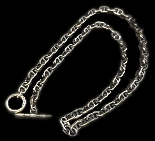 Gaborartory 5.5mm Marine Chain & 1/8 T-bar Necklace