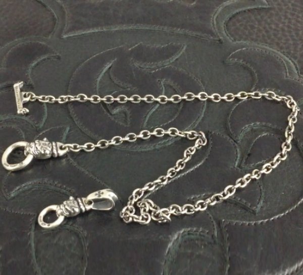 画像19: 4.7Chain With 1/4Old Bulldog & T-bar Necklace (19)