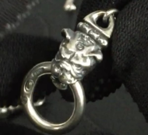 画像3: 4.7Chain With 1/4Old Bulldog & T-bar Necklace (3)