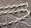 画像2: All Quarter Chiseled Anchor Links Necklace (2)