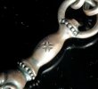 画像6: Single Skull Dagger With 2 Single Skulls & Small Oval Chain Links Necklace (6)