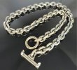 画像5: Hand Craft Chain & Half T-bar Necklace (5)