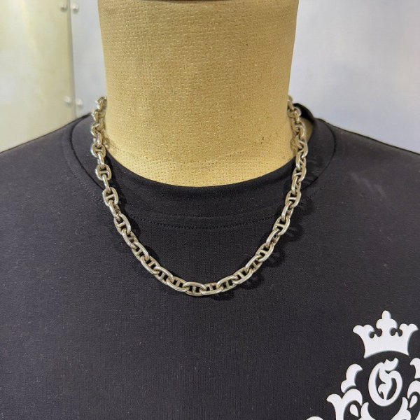 画像5: 7.5mm Marine Chain & Quarter Clasic T-bar Necklace  (5)