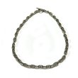 画像2: 7.5mm Marine Chain & Quarter Clasic T-bar Necklace  (2)