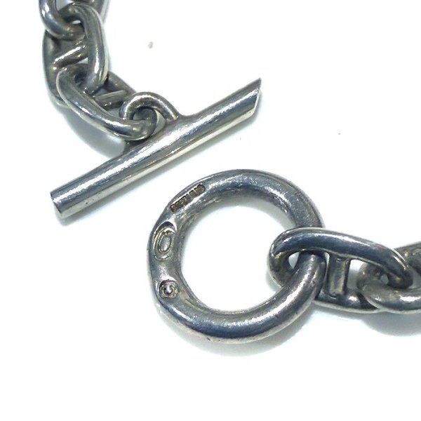 画像3: 7.5mm Marine Chain & Quarter Clasic T-bar Necklace  (3)