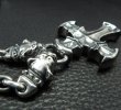画像7: Half Battle-Ax Cross With 2 Old Bulldogs & Half Small Oval Chain Necklace (7)