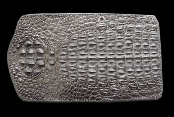 画像1: Crocodile Head Long Wallet (1)